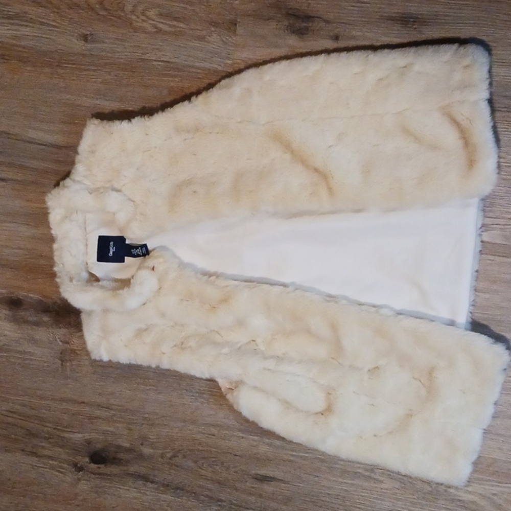 Gap 12 fux fur vest